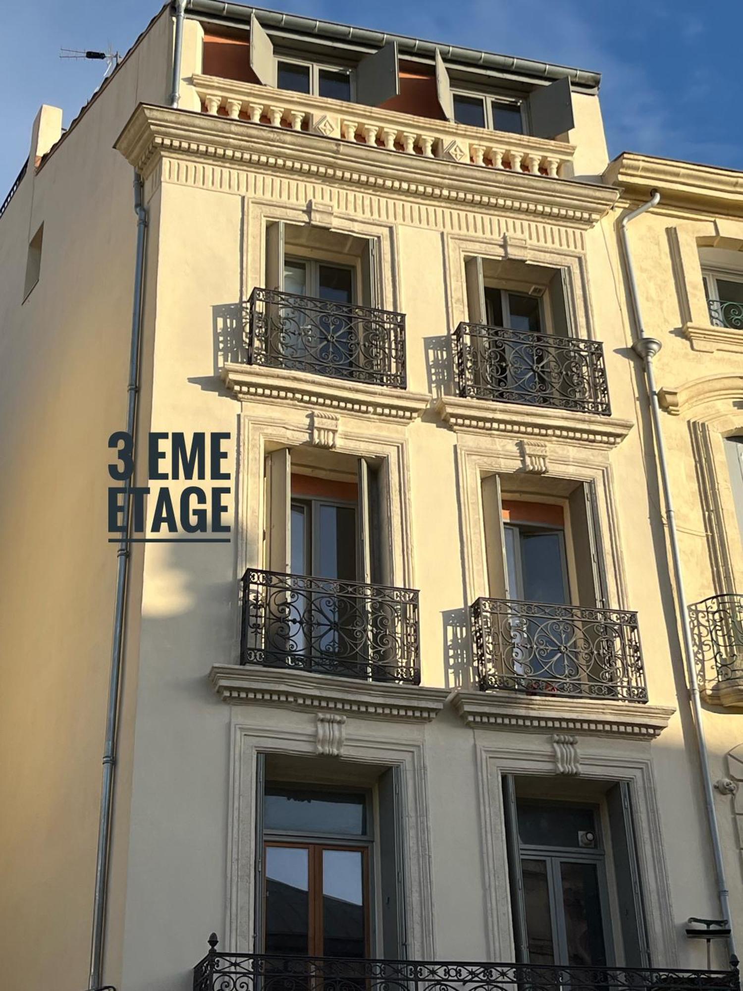 Appartement De Charme Avec Balcon Au Pied Des Commerces Béziers Esterno foto